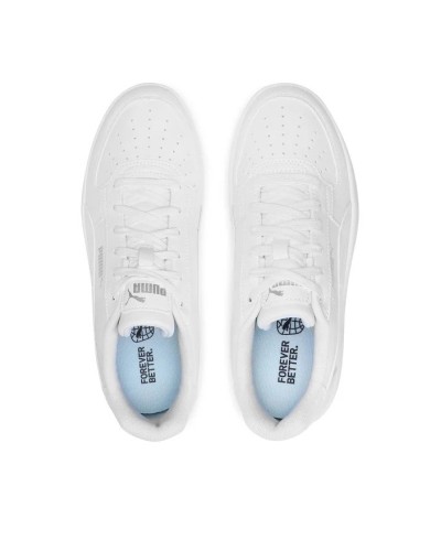 DEPORTIVO PUMA CAVEN 2.0 JUNIOR BLANCO / PLATA