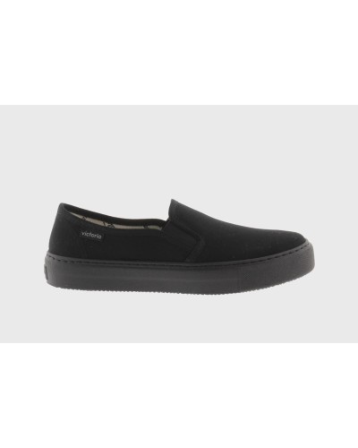 LONA SLIP ON PISO NEGRO