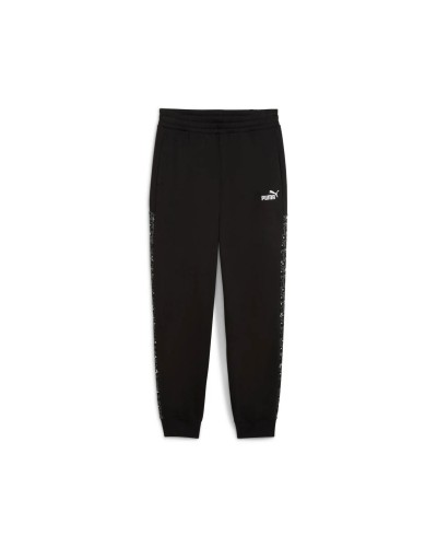 PANTALÓN LARGO ESS GRAPHIC ANIMAL COMFORT HIGH-WAIST SWEATPANTS NEGRO