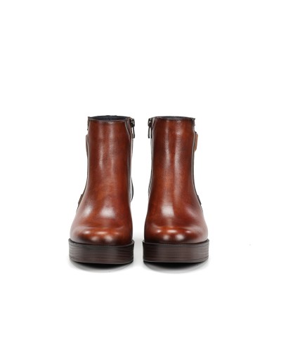 BOTÍN TACÓN TOSCANA NOBUK LIBANO CUERO