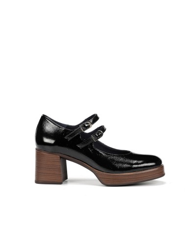 MOCASÍN TACÓN NAPLAK NEGRO