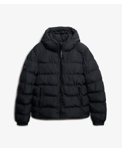 CHAQUETA ACOLCHADA CAPUCHA SPORTS ÉBANO / ÉBANO