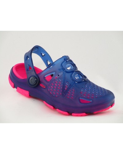 CALIFORNIANA PISCINA VELCRO AZUL/FUCSIA