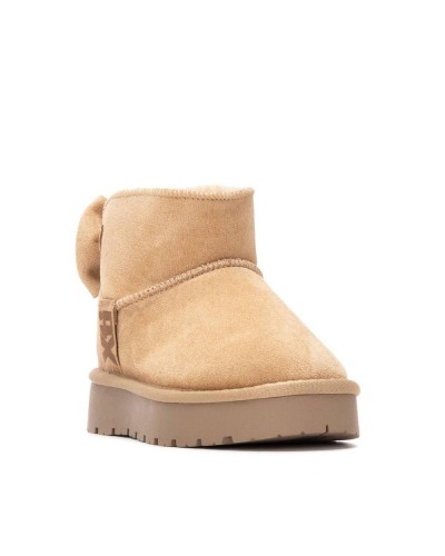 BOTÍN NIÑA TEXTIL BEIGE