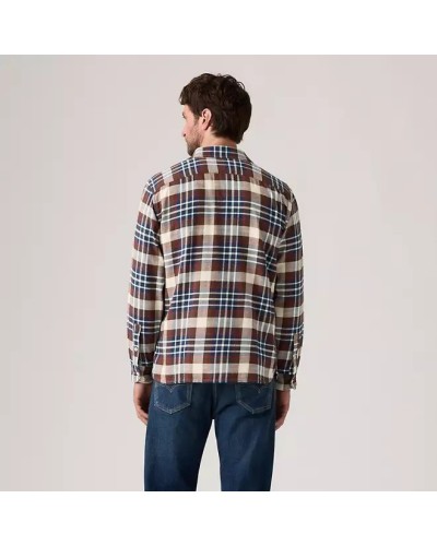 CAMISA MANGA LARGA JACKSON WORKER LORCAN PLAID WILD ROAD TWILL