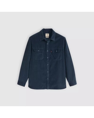 CAMISA MANGA LARGA JACKSON WORKER ZODIAC BLUE CORDUROY 