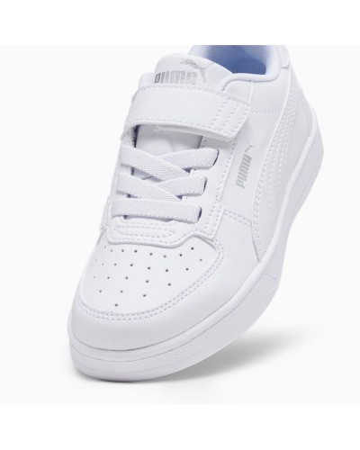 DEPORTIVO PUMA CAVEN 2.0 AC+ PRESCHOOL BLANCO / PLATA