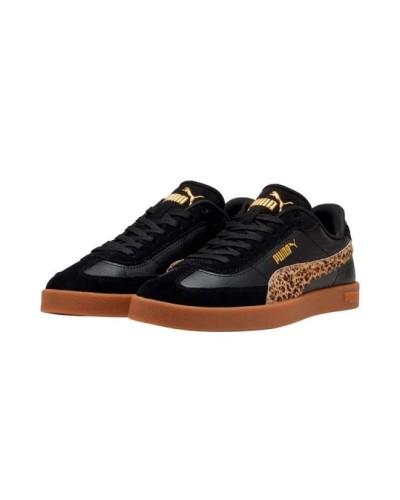 DEPORTIVO PUMA CLUB II ERA ANIMAL FLAIR NEGRO / MARRÓN