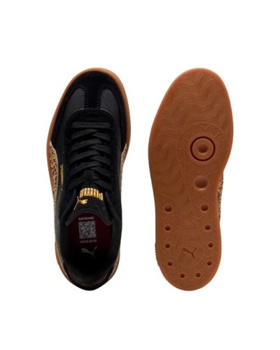 DEPORTIVO PUMA CLUB II ERA ANIMAL FLAIR NEGRO / MARRÓN