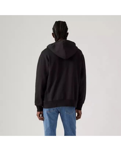 SUDADERA AUTHENTIC FULL ZIP BLACK AGATE GARMENT DYE F BLACK AGATE