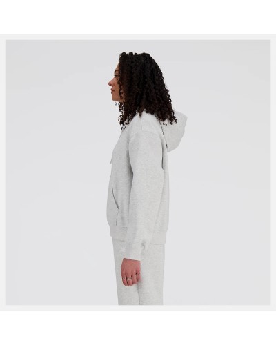 SUDADERA CAPUCHA SPORT ESSENTIALS FLEECE HOODIE ASH HEATHER