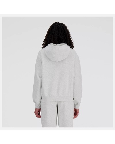 SUDADERA CAPUCHA SPORT ESSENTIALS FLEECE HOODIE ASH HEATHER
