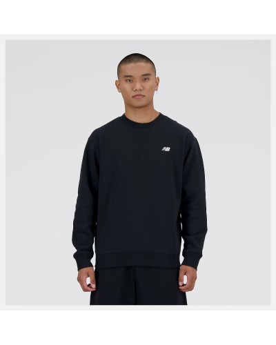 SUDADERA SPORT ESSENTIALS FLEECE CREW BLACK