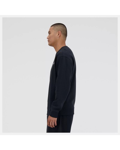SUDADERA SPORT ESSENTIALS FLEECE CREW BLACK