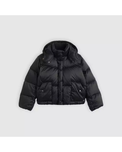 CHAQUETA CAPUCHA WESTERN BUBBLE SHORTIE ANTHRACITE NIG3HT