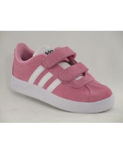 DEPORTIVO VL COURT 2.0 CMF CUERO/SINTÉTICO TRUE PINK/FTWR WHITE/GREY SIX