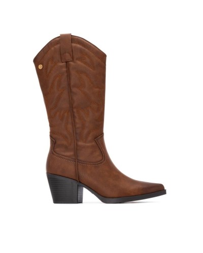 BOTA SEÑORA COLOR CAMEL