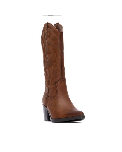 BOTA SEÑORA COLOR CAMEL