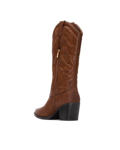 BOTA SEÑORA COLOR CAMEL