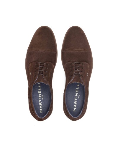 ZAPATO DOUGLAS DE VESTIR DARK BROWN DETALLE PUNTERA DARK BROWN