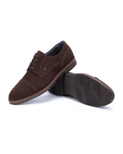 ZAPATO DOUGLAS DE VESTIR DARK BROWN DETALLE PUNTERA DARK BROWN