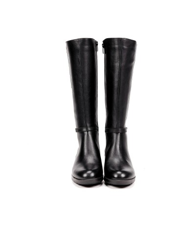 BOTA PIEL ALISS SUGAR NOBUCK NEGRO NEGRO