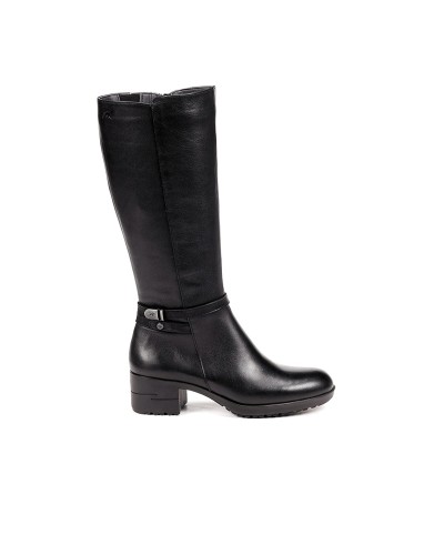 BOTA PIEL ALISS SUGAR NOBUCK NEGRO NEGRO