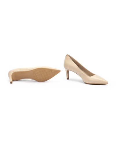 ZAPATO SALON PIEL TACON BAJO FONTE STONE
