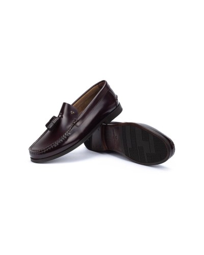 CASTELLANO MODELO FINO FORTHILL BORLAS PIEL EFECTO BRILLANTE