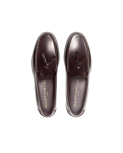 CASTELLANO MODELO FINO FORTHILL BORLAS PIEL EFECTO BRILLANTE