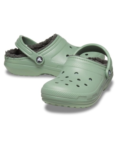 ZUECO CROCS CLASSIC LINED CLO U MOSS MULTI