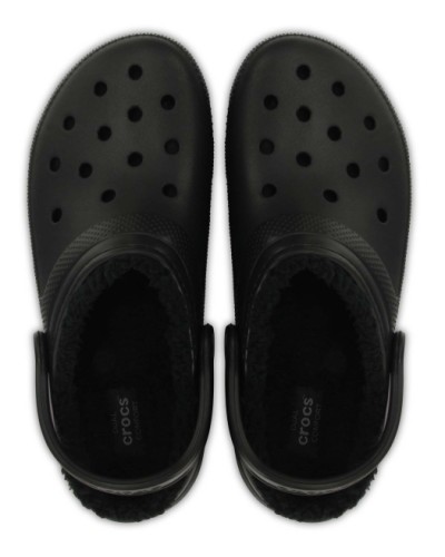 ZUECO CROCS CLASSIC LINED CLO U BLACK
