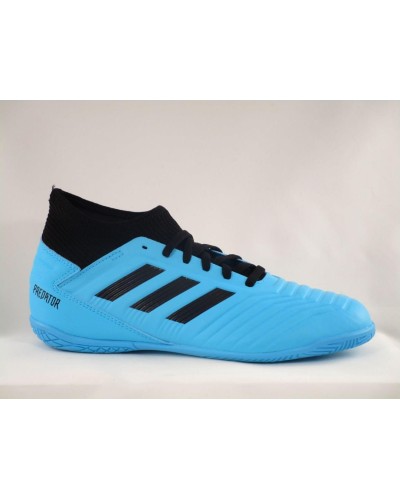 BOTA FOOTBALL PREDATOR 19.3 IN SYNTHETICS/TEXTILE BRIGHT CYAN/CORE BLACK/SOLAR YELLOW