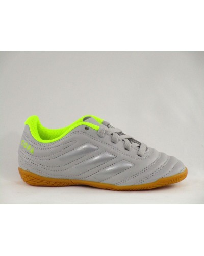 BOTA FOOTBALL COPA 20.4 IN J CUERO SINTÉTICO GREY TWO/MATTE SILVER/SOLAR YELLOW