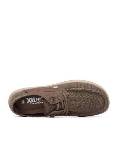 LONA CASUAL CABALLERO TEXTIL COLOR TAUPE