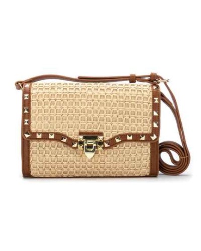 BOLSO MEDIANO SEÑORA RAFIA COLOR BEIGE