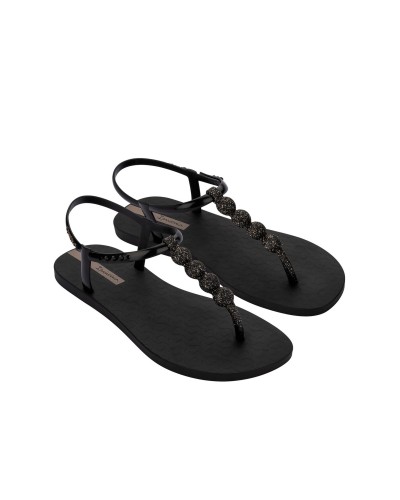 CHANCLAS IPANEMA CLASS EASY ON GLOW FEM BLACK/GEY