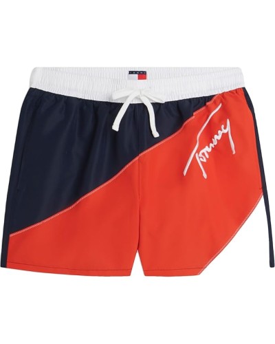 BAÑADOR TJ MEDIUM DRAWSTRING DIAG CB DEEP CRIMSON