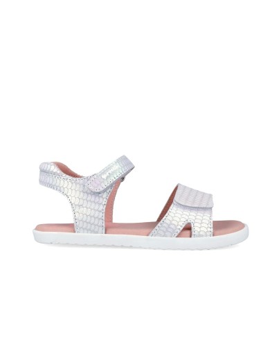 SANDALIA ESCAMAS SERRAJE COLOR BLANCO