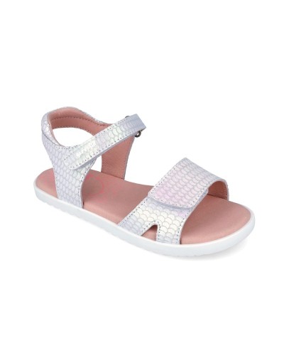 SANDALIA ESCAMAS SERRAJE COLOR BLANCO