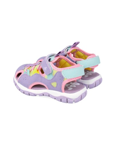 SANDALIA TREKKING MAT COLOR LILA