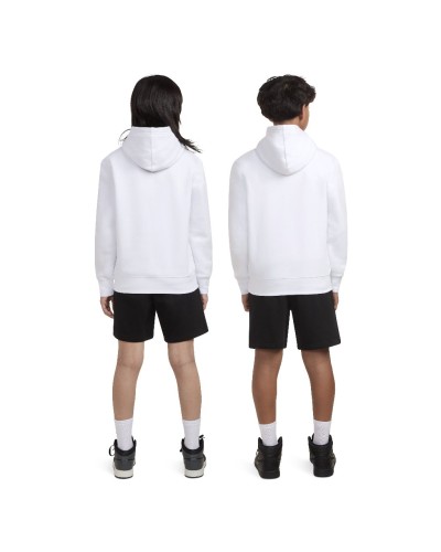 SUDADERA CAPUCHA MOD JDB MJ BROOKLYN FLC BLANCO