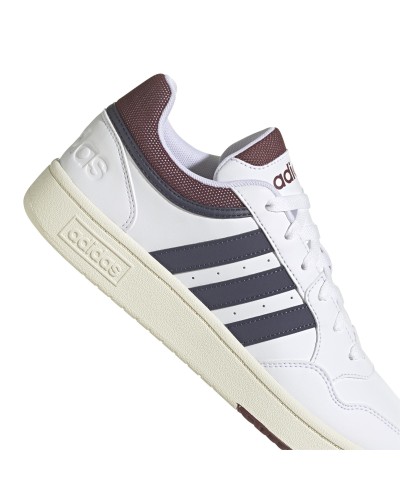 DEPORTIVO HOOPS 3.0 CLOUD WHITE / SHADOW NAVY / SHADOW RED