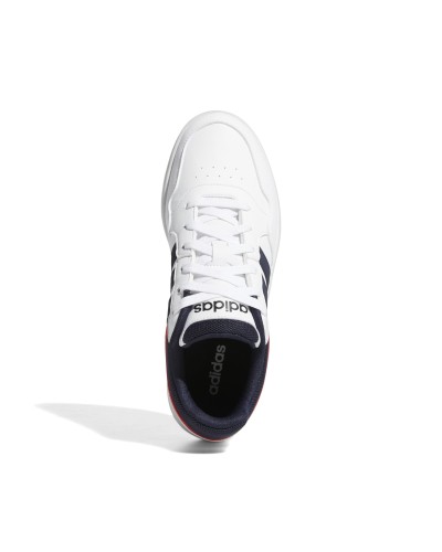 DEPORTIVO HOOPS 3.0 CLOUD WHITE / LEGEND INK / VIVID RED