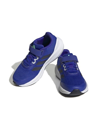 DEPORTIVO RUNFALCON 3.0 EL K LUCID BLUE / LEGEND INK / CLOUD WHITE