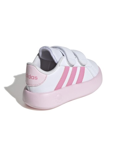 DEPORTIVO GRAND COURT 2.0 CF BLANCO / ROSA / ROSA