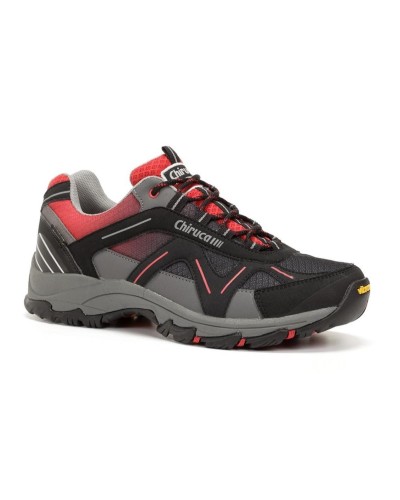 DEPORTIVO SUMATRA 19 GORE-TEX CORTE SINTÉTICO SUELA CAUCHO NEGRO/ROJO