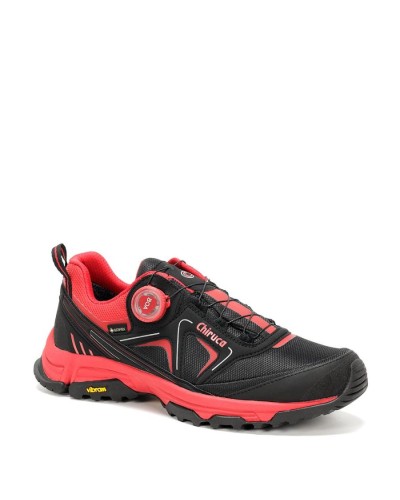 DEPORTIVO TIRRENO BOA 09 GORE-TEX MATERIAL TEXTIL MESH NEGRO/ROJO