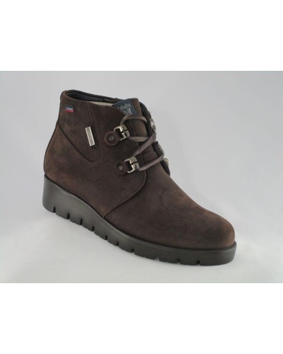 BOTIN CUÑA PIEL N.VAL HIDRO 1.8 PISO HAMAN WATER STOP ( PROTECCION TOTAL CONTRA LA LLUVIA) MARRON