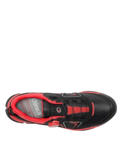 DEPORTIVO TIRRENO BOA 09 GORE-TEX MATERIAL TEXTIL MESH NEGRO/ROJO